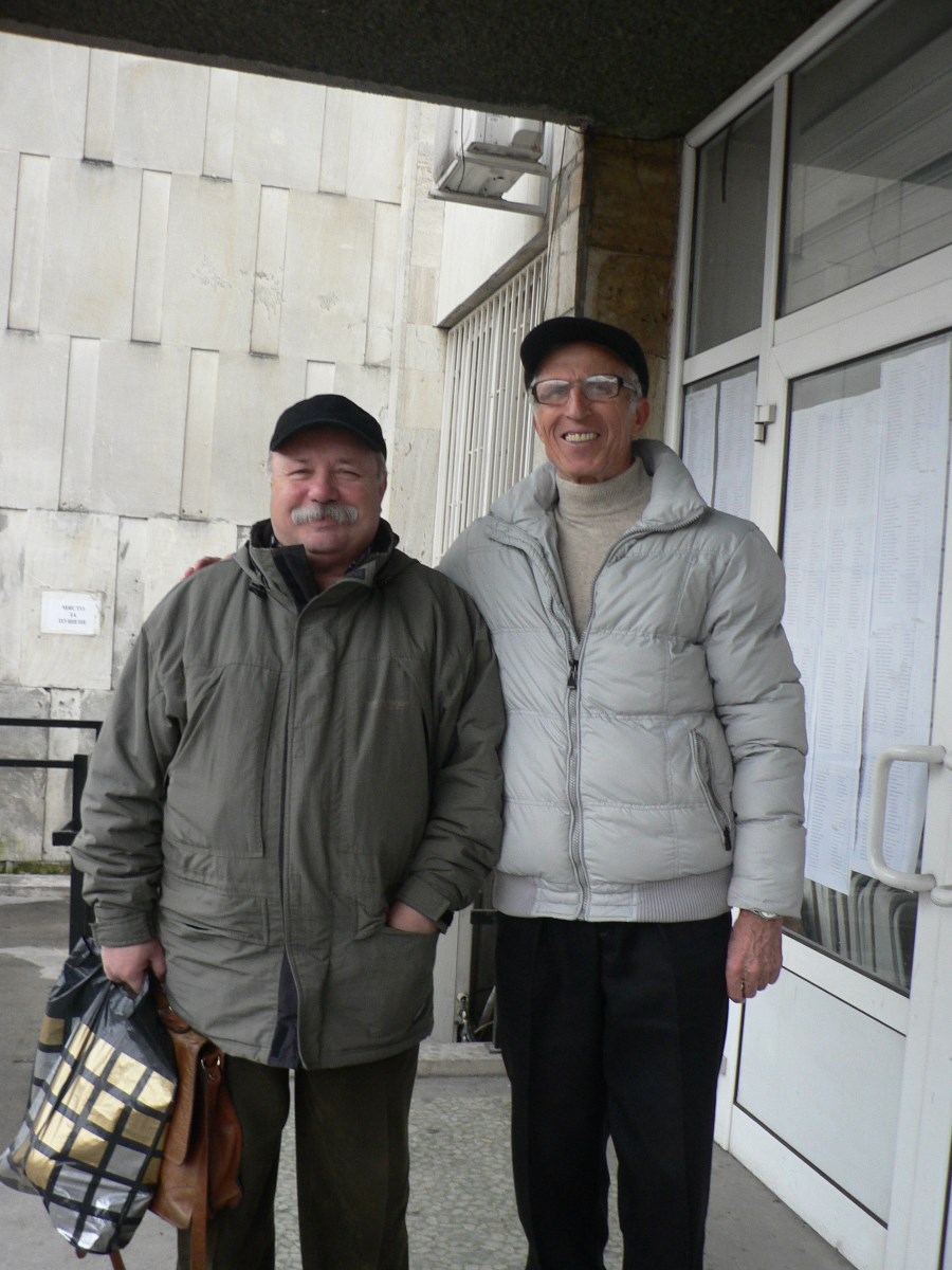 КИРИЛ ТРАЙКОВ С ПРЕПОДАВАТЕЛЯ ПО КАВАЛ ДИМО- ВАРНА 2013 г.